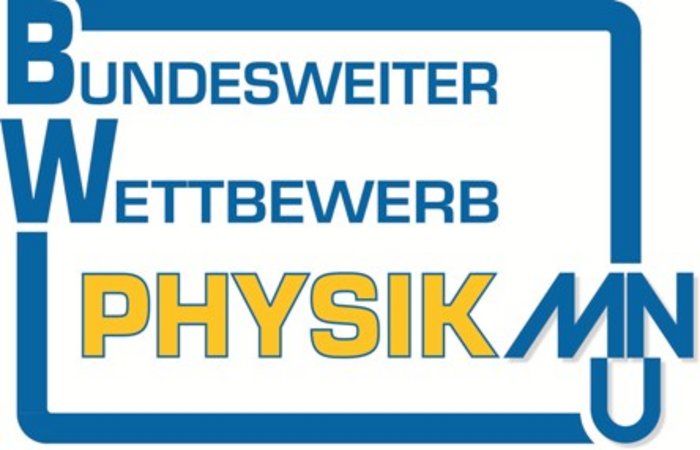 Schriftzug Bundesweiter Wettbewerb Physik