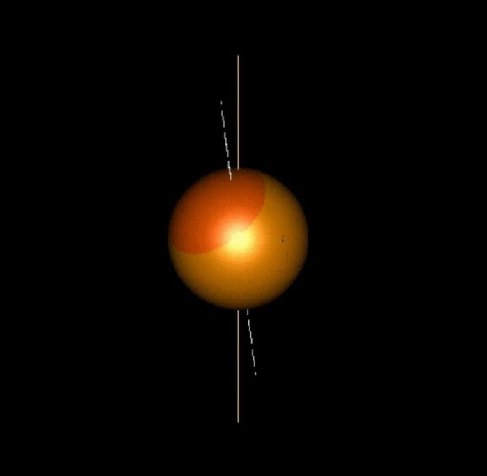 torkelnder Neutronenstern torkelnder Neutronenstern