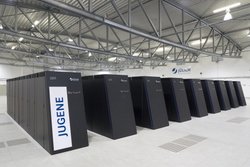 Nr. 1 in Europa: Der JUGENE-Supercomputer