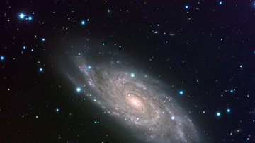 Aufnahme einer Spiralgalaxie