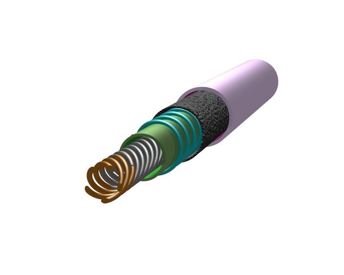 Aufbau des Lithium-Akkus Eine Grafik veranschaulicht das Schichtsystem des Wickel-Lithiumakkus.