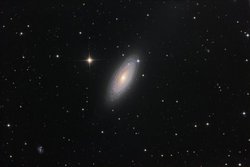 Scheibenförmige Spiralgalaxie