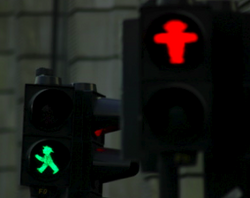 Ampelmännchen in Berlin