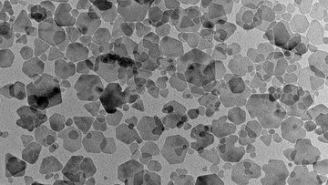 Magnetische Nanoplättchen, die in Flüssigkristall schwimmen
