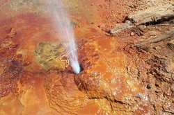 Chaffin Ranch Geysir in Utah