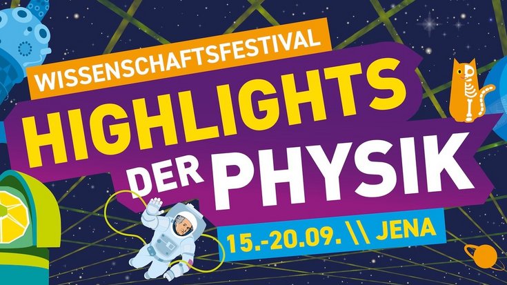 Highlights der Physik | Bildquelle: Highlights der Physik Ausschnitt aus dem Logo der Highlights der Physik 2025