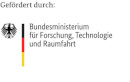 Logo Bundesministerium für Forschung, Technologie und Raumfahrt. Klick öffnet die Webseite des Ministeriums