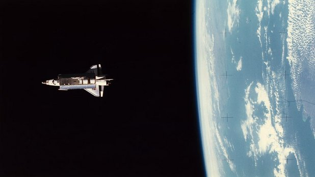Shuttle im Orbit